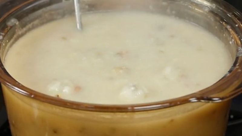 Bước 3: Nấu cháo