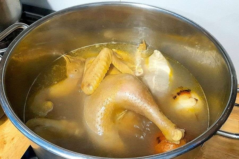 CHÁO GÀ ĐẬU ĐEN 2