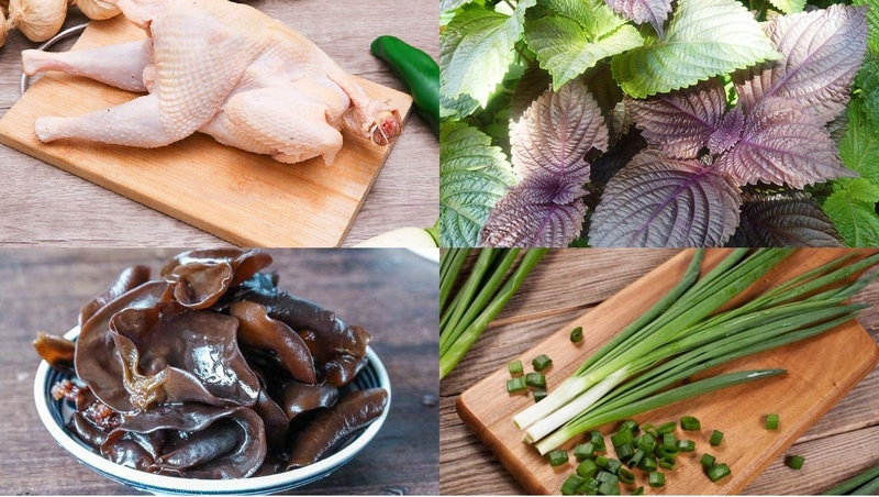 cháo gà tía tô 4