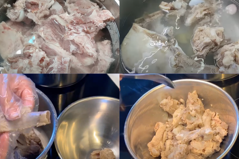 Cách làm cháo khoái Hải Phòng 5