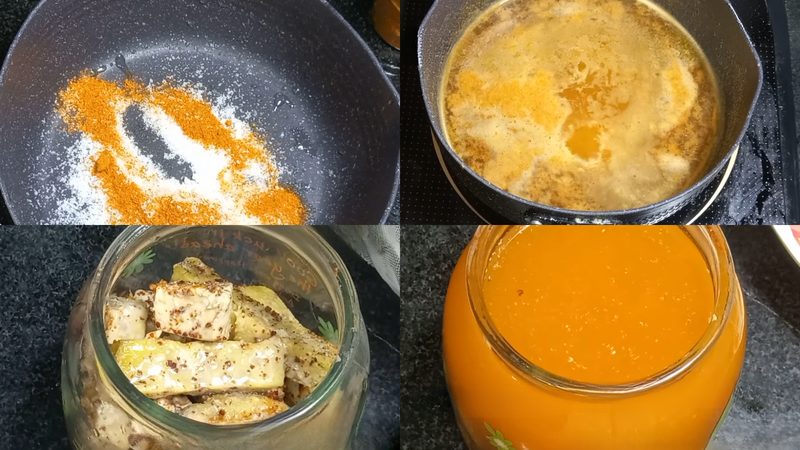 Bước 4: Làm nước ngâm chao
