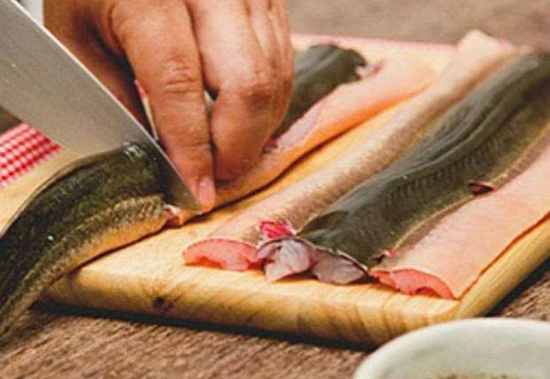 cháo lươn cà rốt ảnh 3