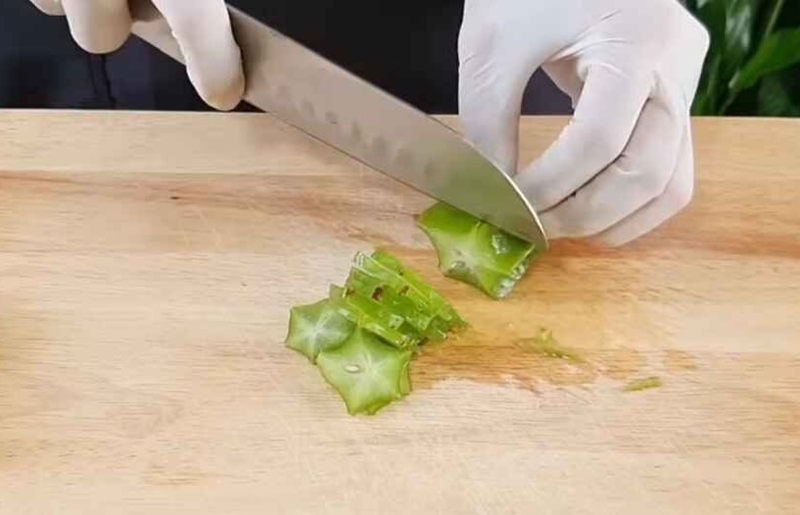 Khế thái lát mỏng