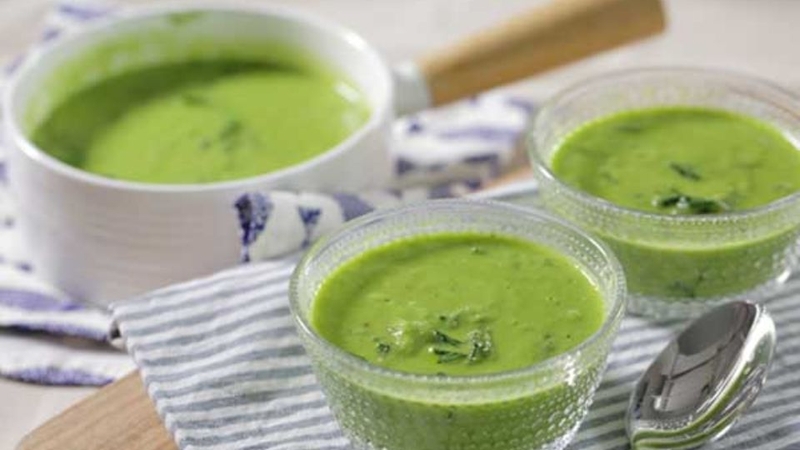 Cháo thịt bò rau ngót