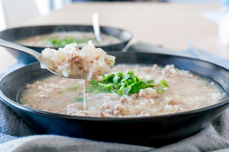 Cháo thịt bằm - 02