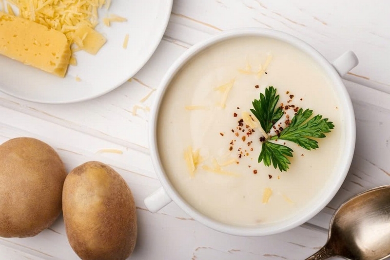 cháo thịt bò khoai tây ảnh 3