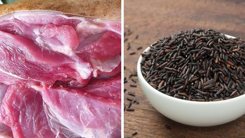 Cháo thịt dê gạo lứt 1