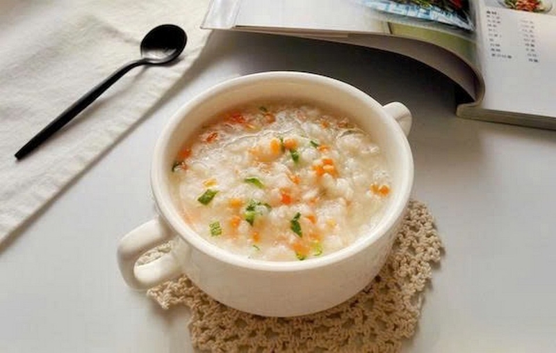 cháo tôm hạt sen ảnh 1