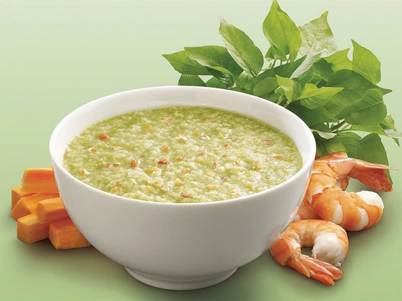 cháo tôm khoai lang ảnh 5