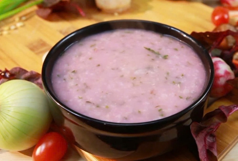cháo tôm khoai lang ảnh 8