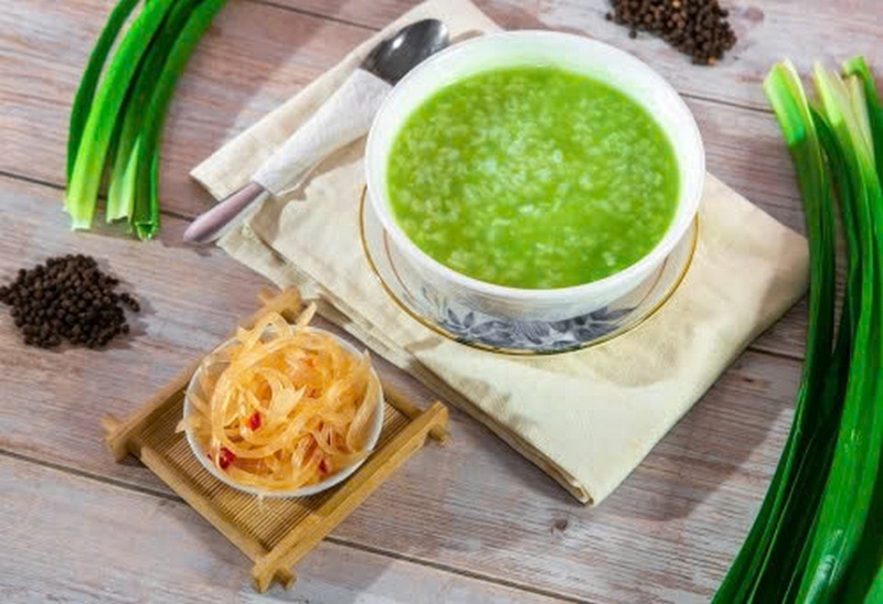 cháo trắng lá dứa ảnh 5