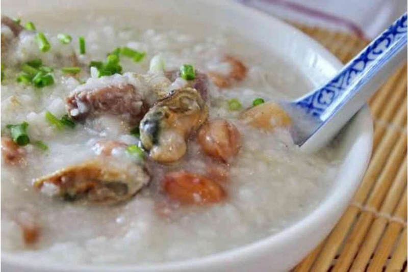 cháo vẹm ảnh 1