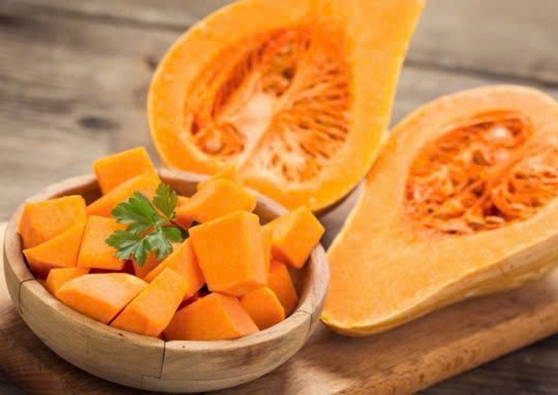 cháo yến mạch bí đỏ ảnh 2
