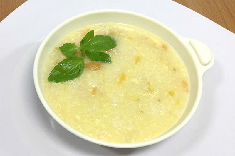 cháo yến mạch bí đỏ ảnh 5