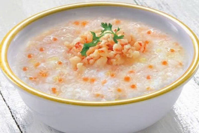 cháo yến mạch tôm ảnh 1