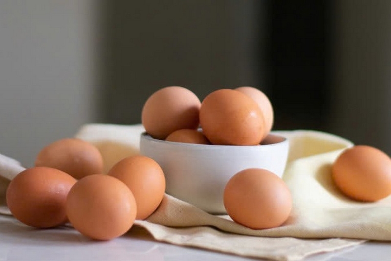 cháo yến mạch trứng gà ảnh 2