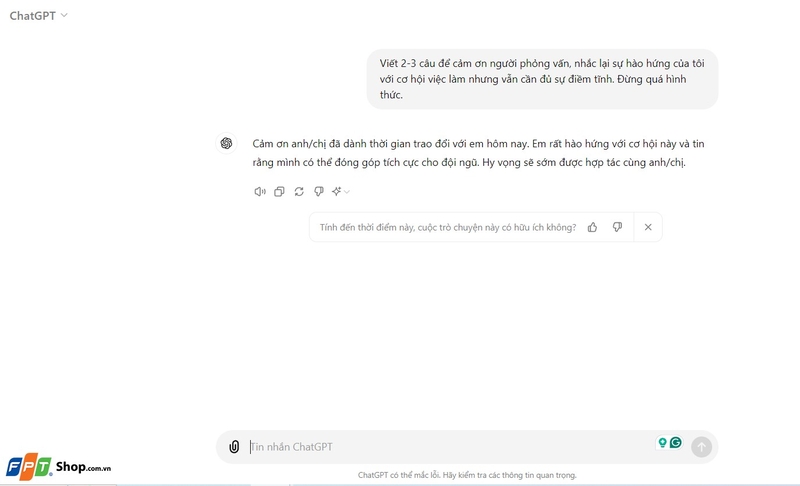 Chat GPT Free ảnh 12