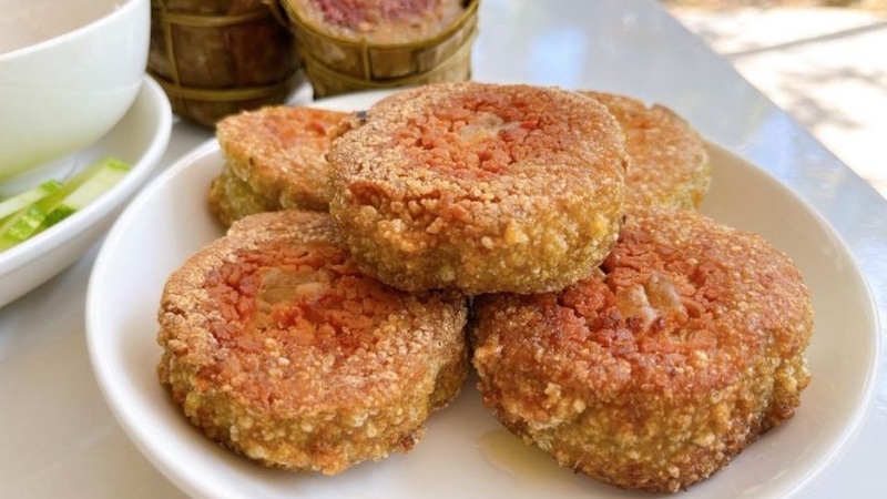 Bánh chưng chiên giòn