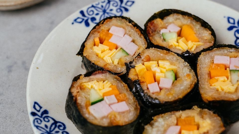 Kimbap bánh chưng