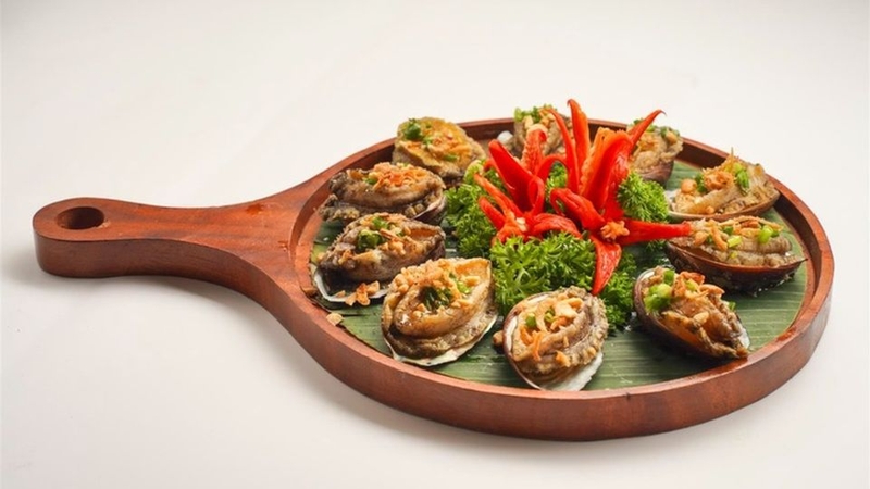 Bào ngư nướng