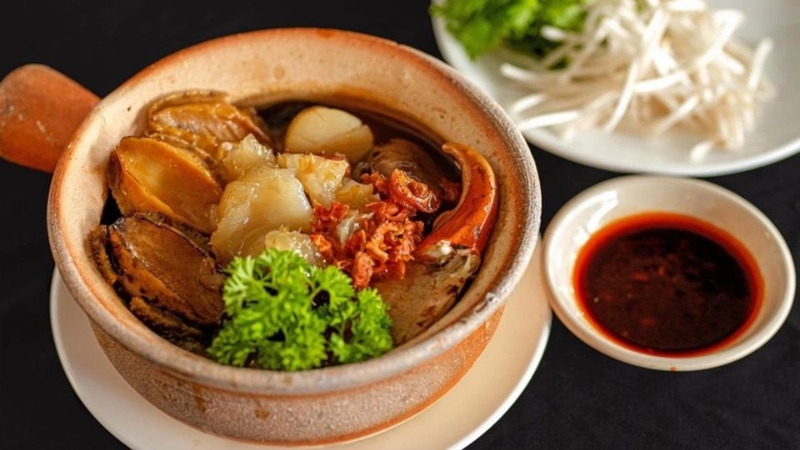Bào ngư nấu súp