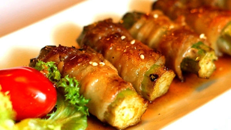 Chế biến đậu bắp 5