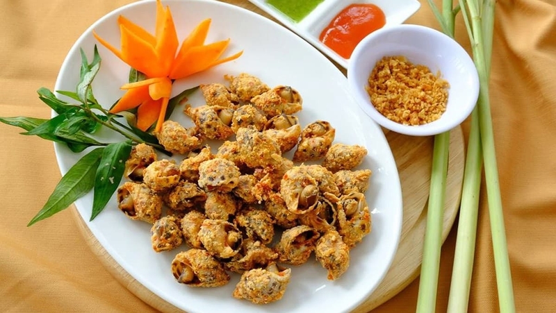 Chế biến ốc hương 6