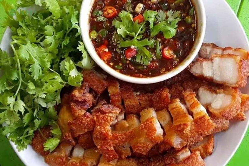 Thịt ba chỉ chiên mắm