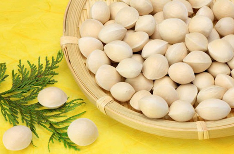 chè bo bo bạch quả tàu hủ ky hình 3