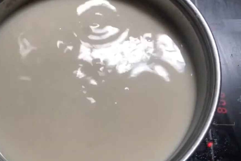 chè bo bo bạch quả tàu hủ ky hình 8