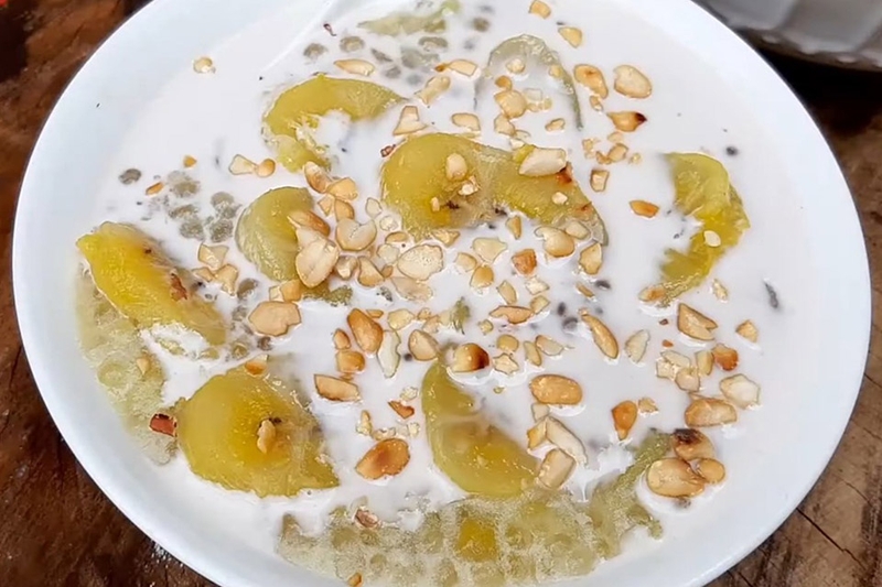 Chè chuối bao nhiêu calo 2