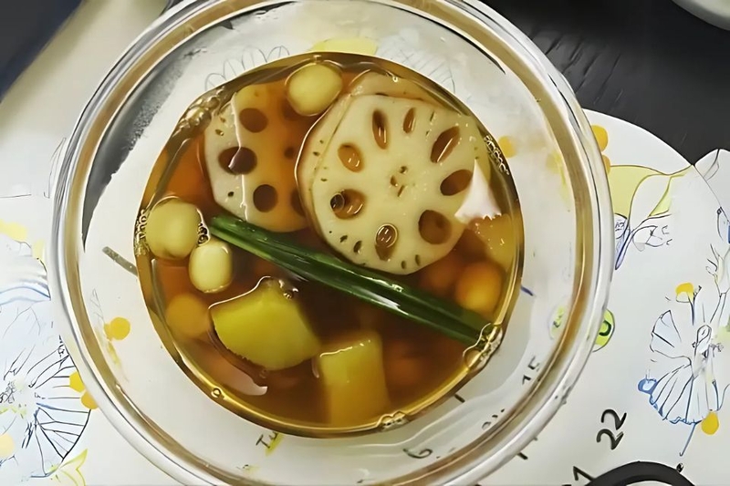 chè củ sen khoai lang