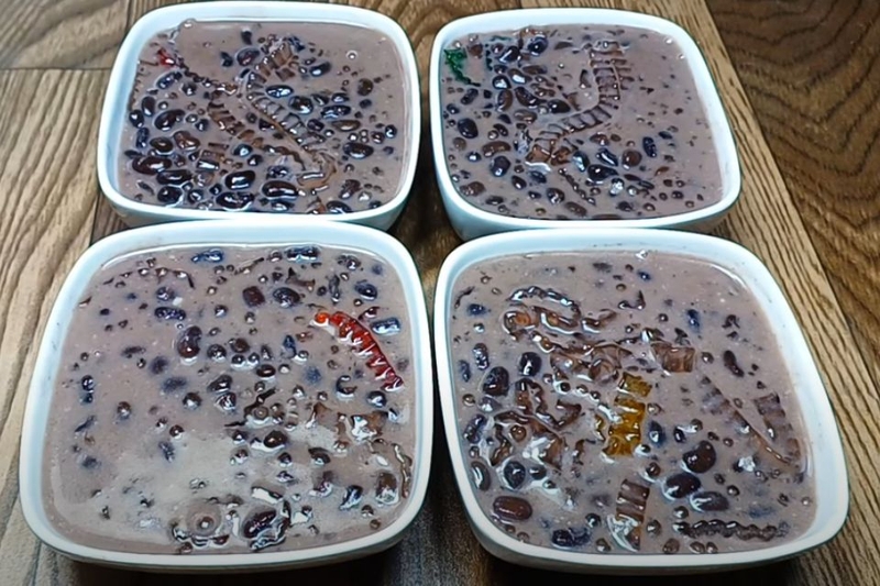 chè đậu đen bột khoai nước cốt dừa ngon