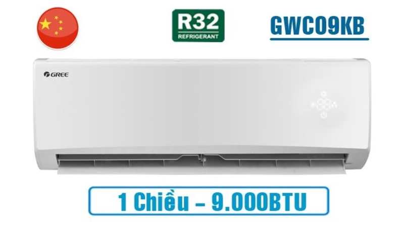 Điều hòa Gree 1 chiều 1HP-9.000BTU GWC09KB-K6N0C4