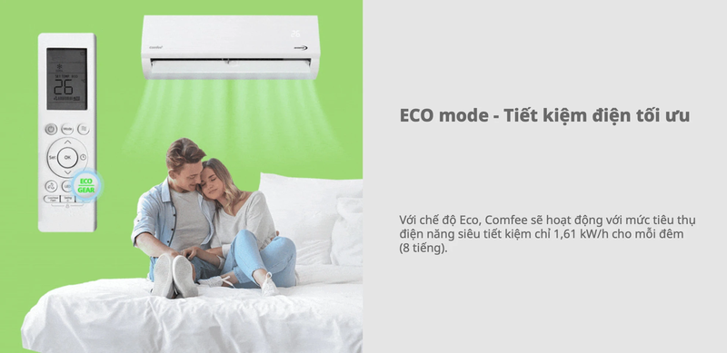 chế độ eco máy lạnh comfee (ảnh 2)