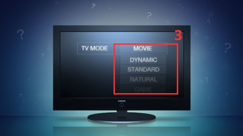 Chế độ h&igrave;nh ảnh mặc định của TV ảnh 8