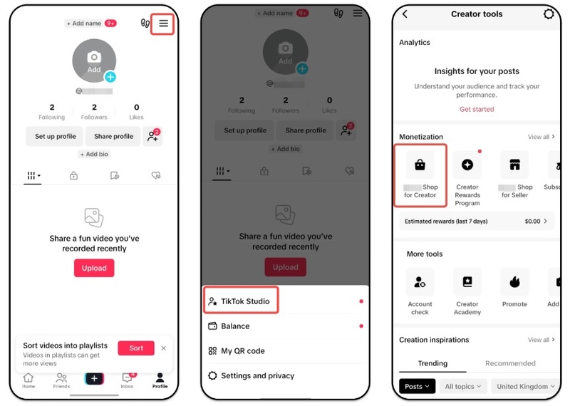 Chế độ Nhà Sáng Tạo TikTok là gì 2