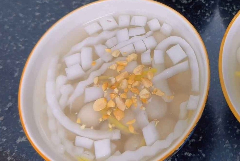 chè dừa non hình 10