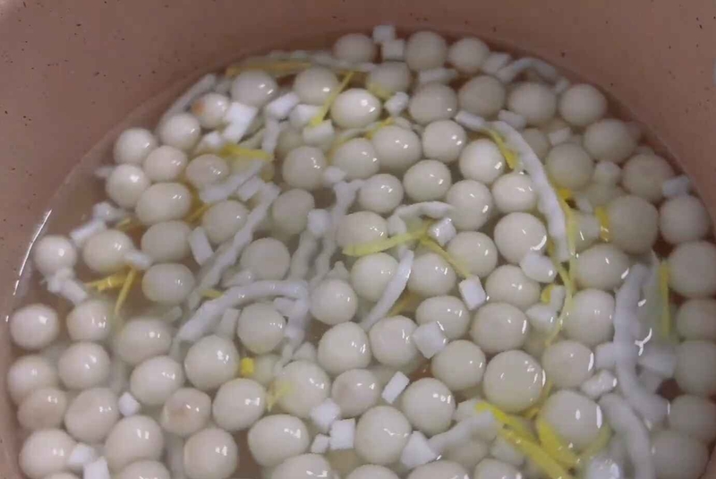 chè dừa non hình 9
