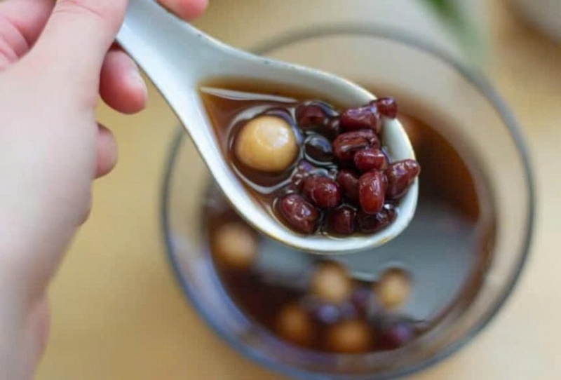 chè hạt sen đậu đỏ ảnh 7