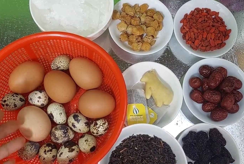 chè hột gà hình 1