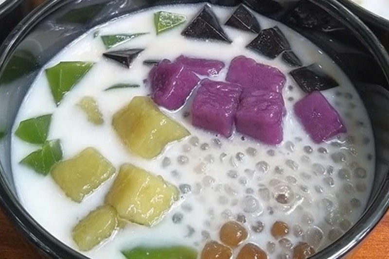 Chè khoai cốt dừa ảnh 6