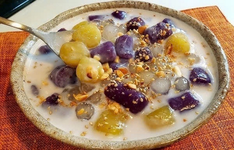 chè khoai lang bí đỏ ảnh 6