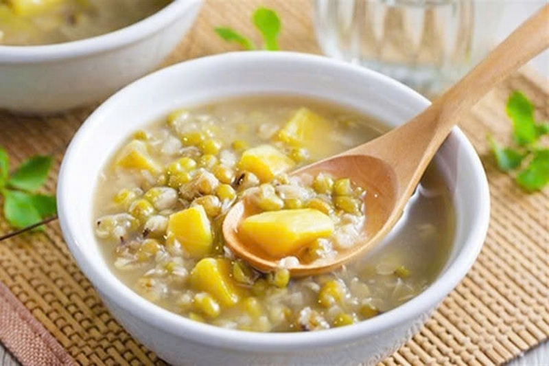 chè khoai lang đậu xanh ảnh 7