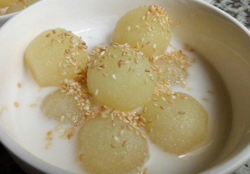 Chè khoai mì nước cốt dừa thơm ngon