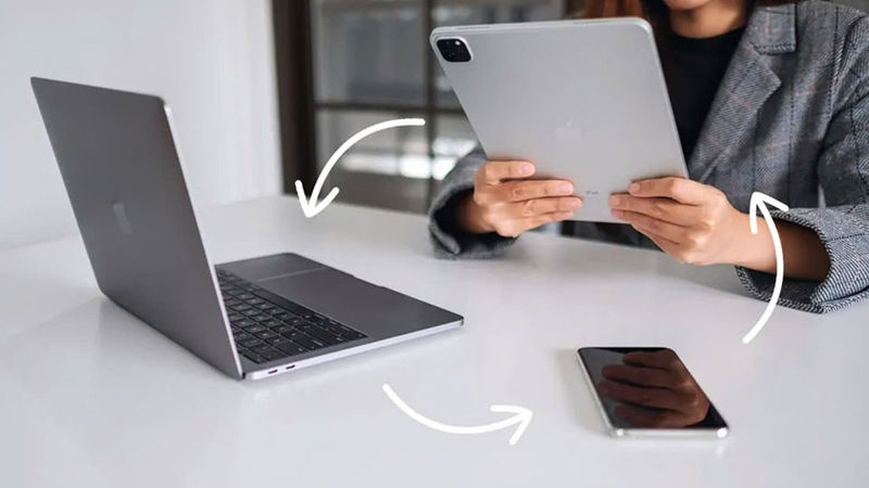 iCloud giúp đồng bộ tất cả dữ liệu trên các thiết bị Apple