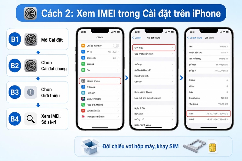 check imei và kiểm tra pin smartphone ảnh 4