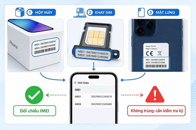 check imei và kiểm tra pin smartphone ảnh 6