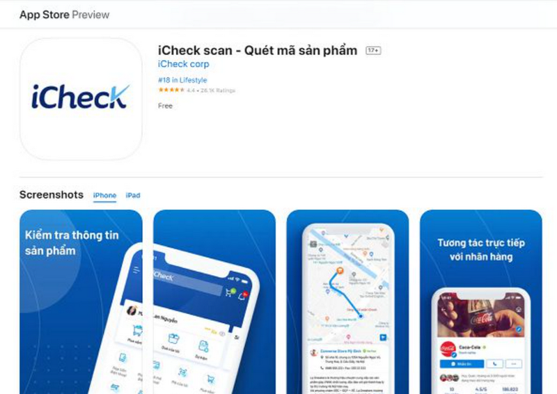 Những ứng dụng check mã vạch online trên điện thoại