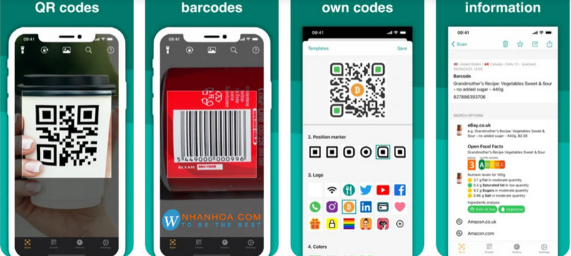 QRbot là một trong những ứng dụng quét mã vạch và mã QR